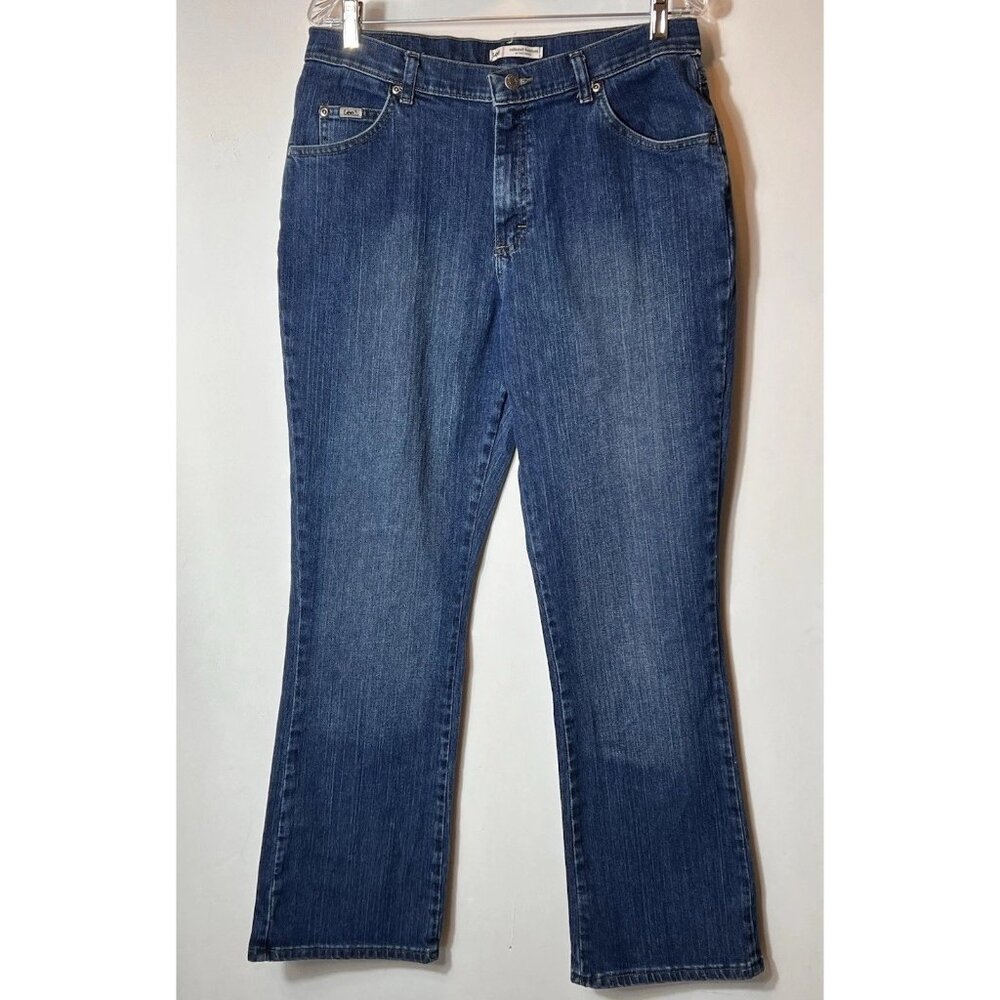 Lee Relaxed Bootcut At The‎ Waist Denim Jeans Womens size 12 medium